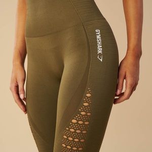 Gymshark Energy High Waisted Leggings - Khaki